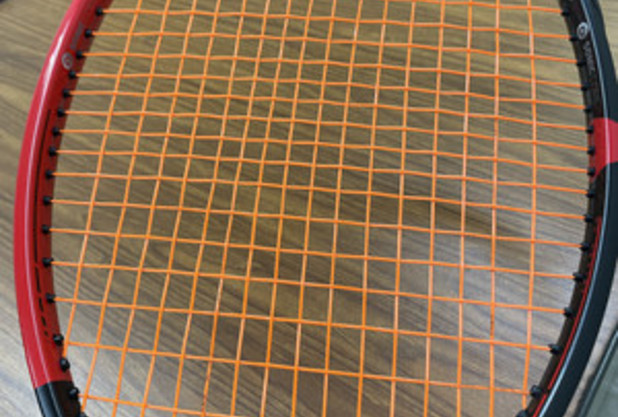 ガット張り替えやってます