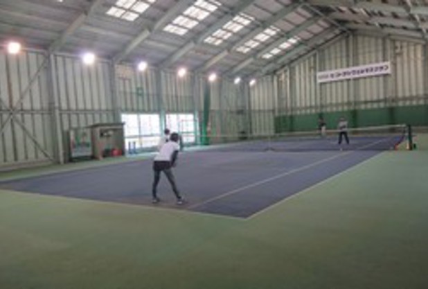 11/23(火，祝)女子ダブルストーナメント決勝戦の様子