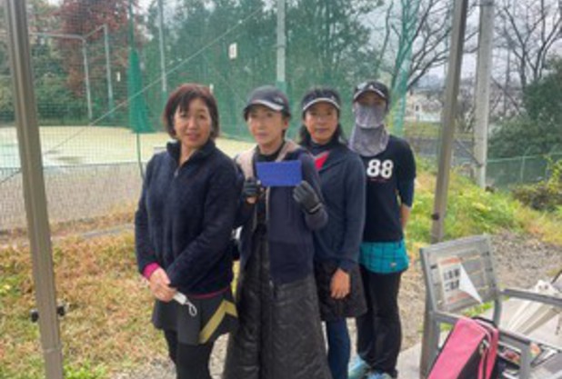 女子ダブルス団体戦　11月大会　結果