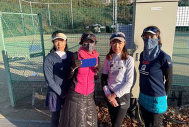 12/20　女子D　団体戦　結果