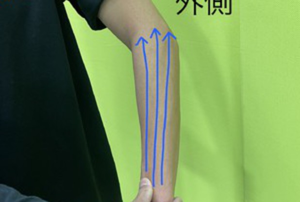 テニス肘のセルフケア