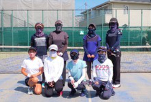 女子ダブルス大会の様子