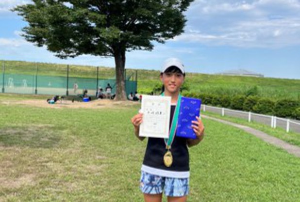 関東公認　埼玉荒川ジュニアトーナメント　夏　赤崎琉夏　選手　優勝！！