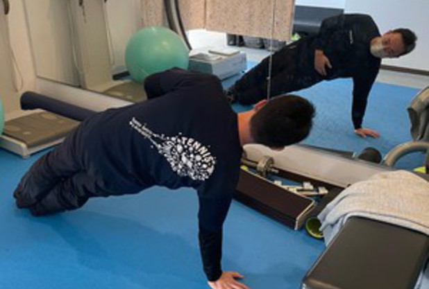 新サイドプランク！