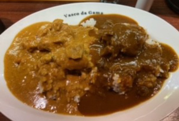 贅沢2種類カレー