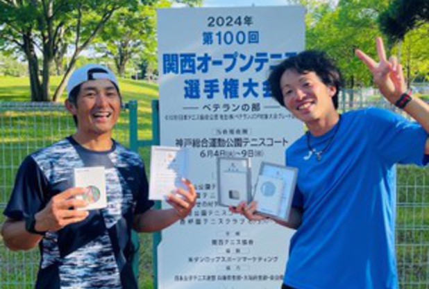 関西オープンベテラン 　結果　比嘉コーチ