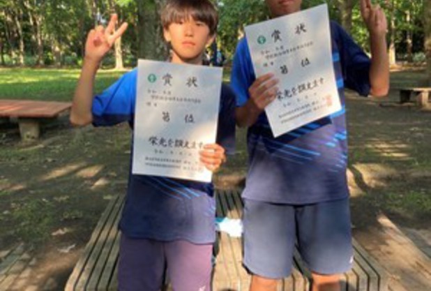 ソフトテニス中学生大会！！