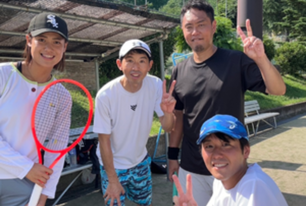 外テニス