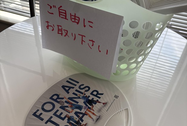 夏はテニスのキャンプです！④