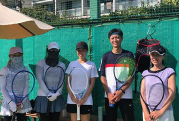 新宿フロントおはようーテニス！