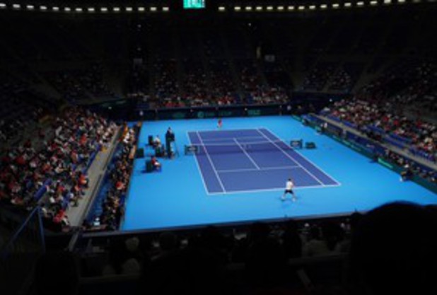 試合結果報告、デビスカップ観戦