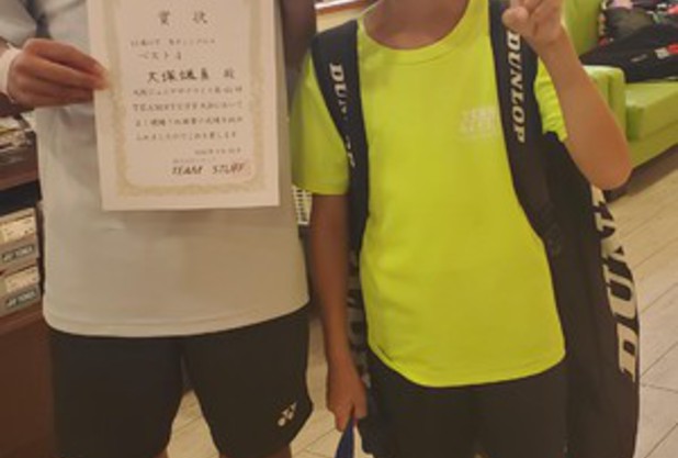 嬉しい事（所属ジュニア選手の活躍）