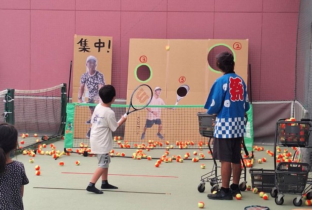 9/23テニスの日　夏祭り