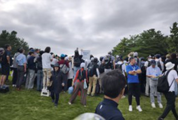 PGM観戦～松山英樹選手との2ショット(?)もあり～