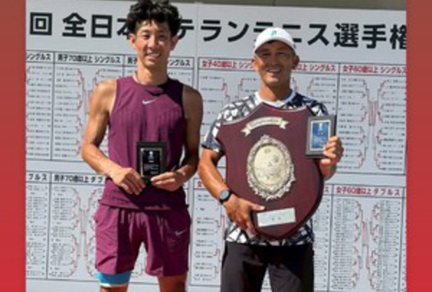 全日本ベテラン2025結果　比嘉明人コーチ