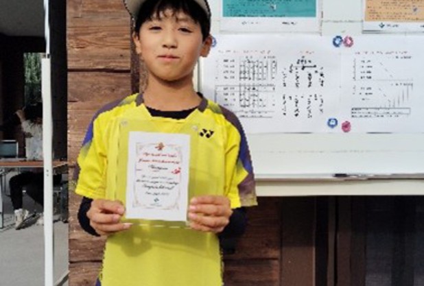 10歳以下ジュニアシングルス＆オレンジボールシングルストーナメント