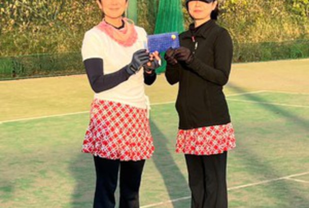 女子ダブルスビギナーズB　１２月大会結果