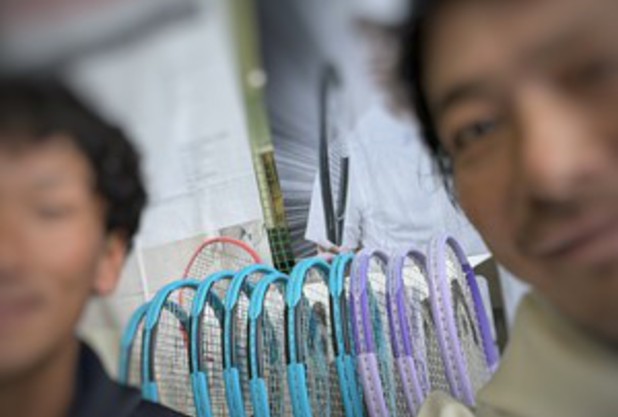 HEAD ニューラケット　BOOMのパープル