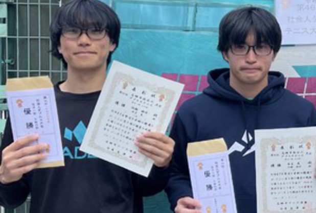 高槻市社会人ダブルス連覇目指します！