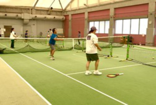 親子テニス