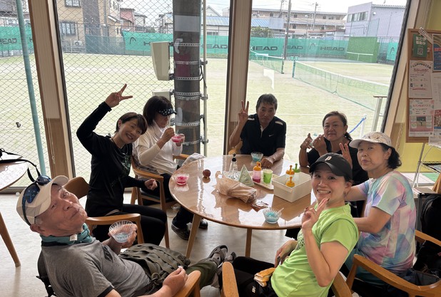 かき氷サービス継続中！