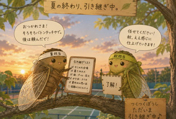 秋は来るのか、、、