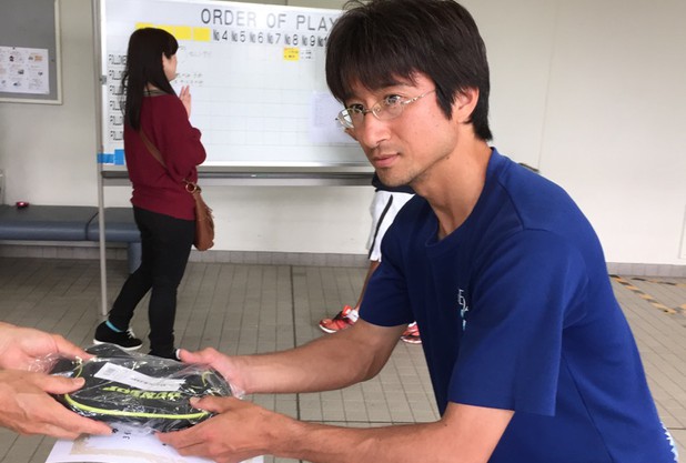 大阪府国体1次予選男子シングルス第３位入賞