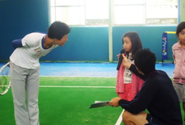 神尾プロ、井上プロ来校