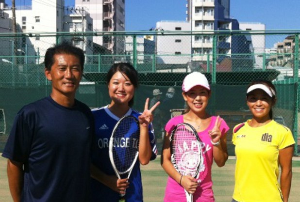 綺麗になったコートで