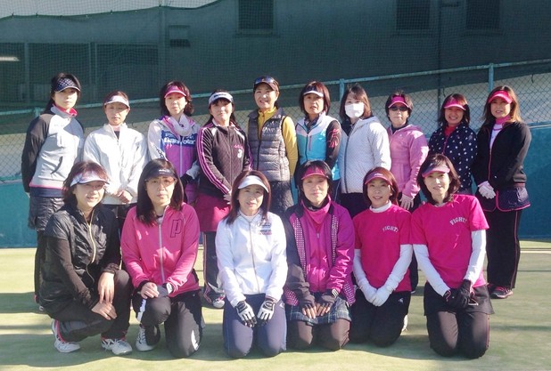 美原の森ＣＤ級女子ダブルストーナメント２０１４．１２