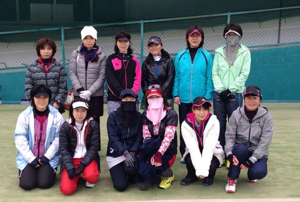 美原の森ＣＤ級女子ダブルストーナメント２０１５．１