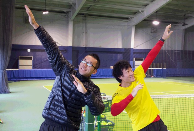 桜井、鈴木のダブルス武者修行～その2