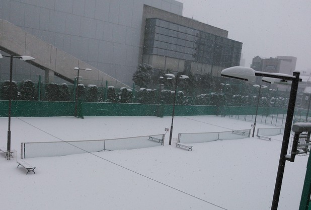 大雪→大雪かき大会