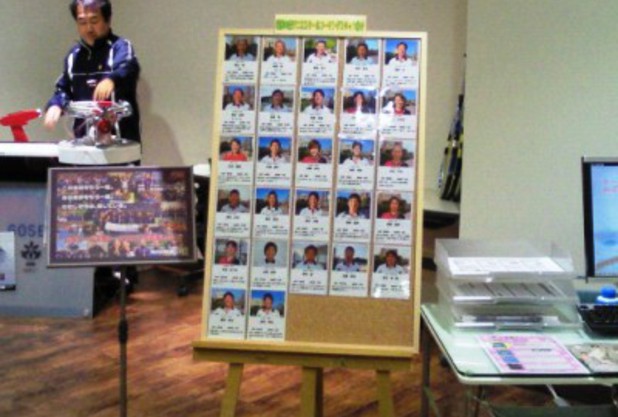 コーチ紹介ボード＆ガットキャンペーン