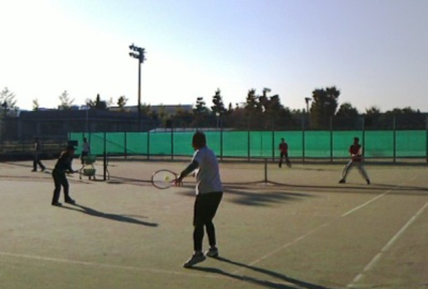 おはようテニス週末バージョン