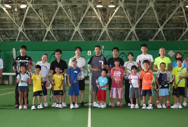 土曜の朝は、おはよう親子テニス教室