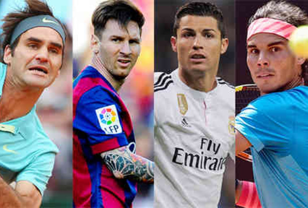 メッシと比較されるフェデラー