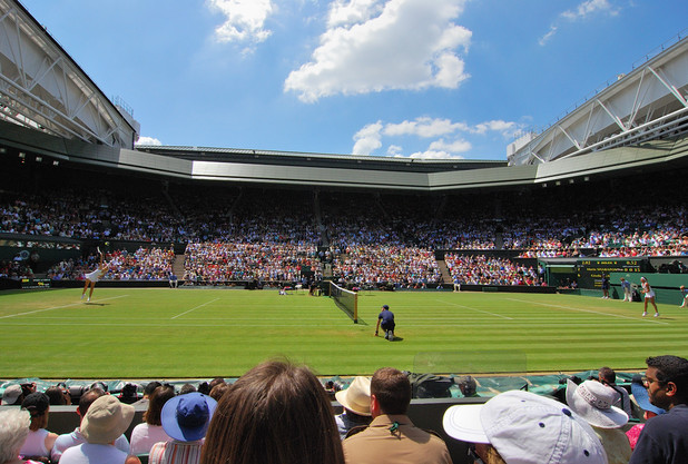 ウィンブルドン開幕   