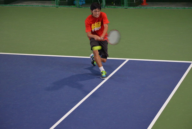 バックハンドは、アシスタント！？